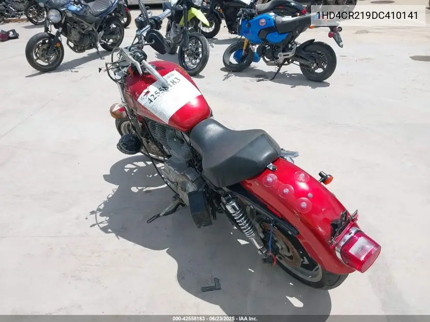 2013 Harley-Davidson Xl883 Superlow VIN: 1HD4CR219DC410141 Lot: 42558183