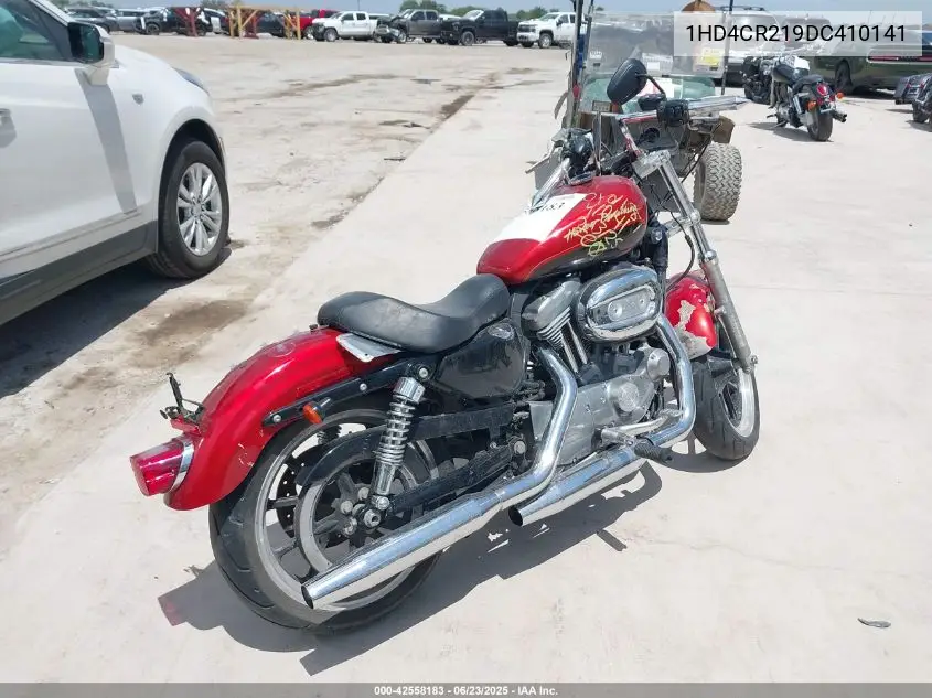 2013 Harley-Davidson Xl883 Superlow VIN: 1HD4CR219DC410141 Lot: 42558183