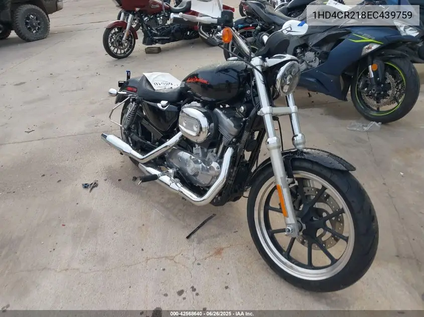 2014 Harley-Davidson Xl883 Superlow VIN: 1HD4CR218EC439759 Lot: 42568640