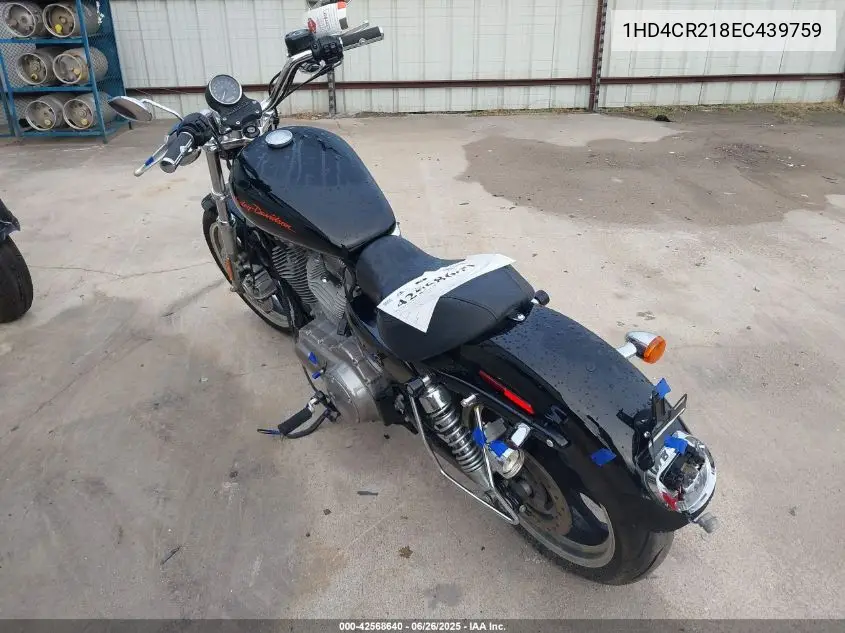 2014 Harley-Davidson Xl883 Superlow VIN: 1HD4CR218EC439759 Lot: 42568640