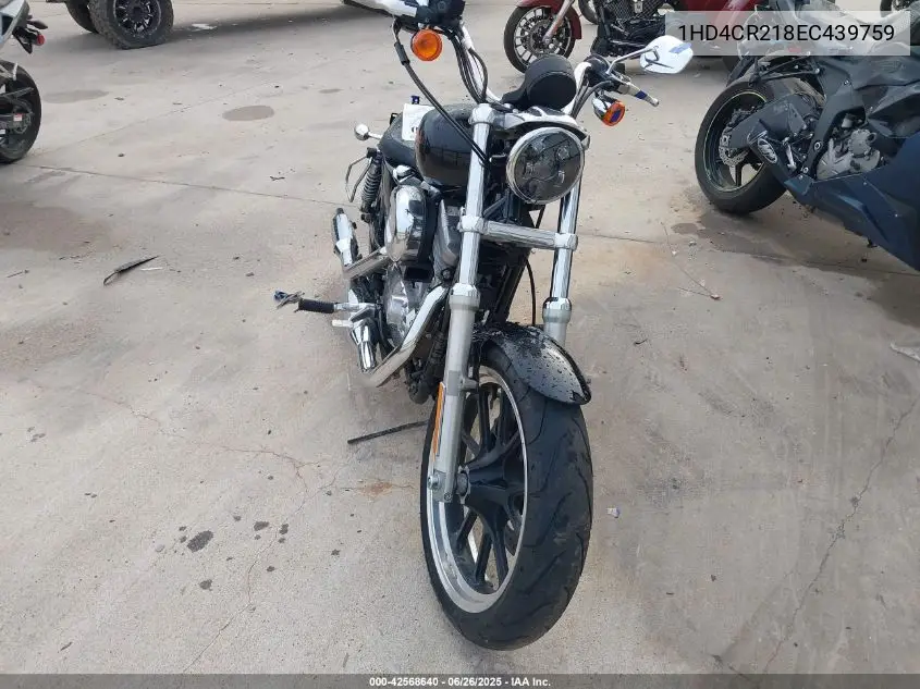 2014 Harley-Davidson Xl883 Superlow VIN: 1HD4CR218EC439759 Lot: 42568640