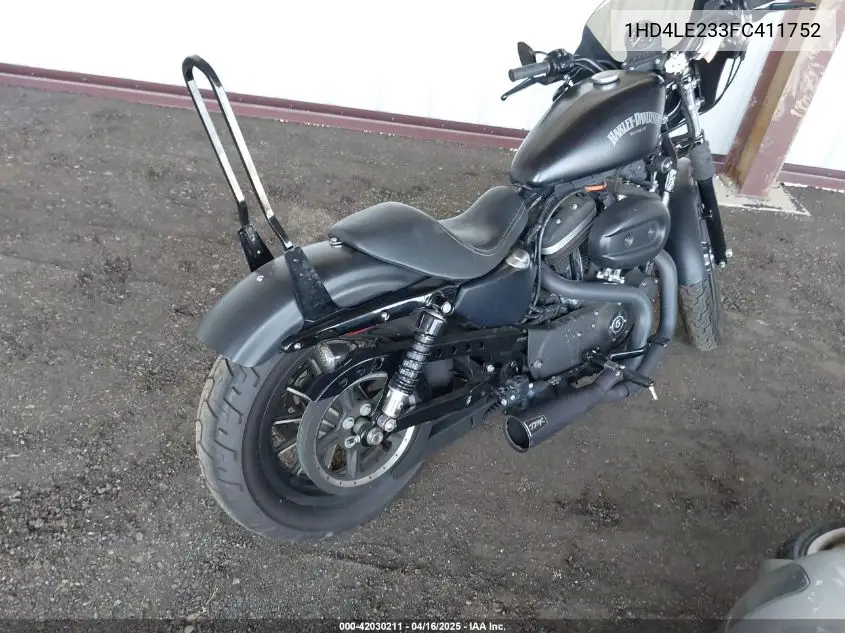 2015 Harley-Davidson Xl883 Iron 883 VIN: 1HD4LE233FC411752 Lot: 42030211