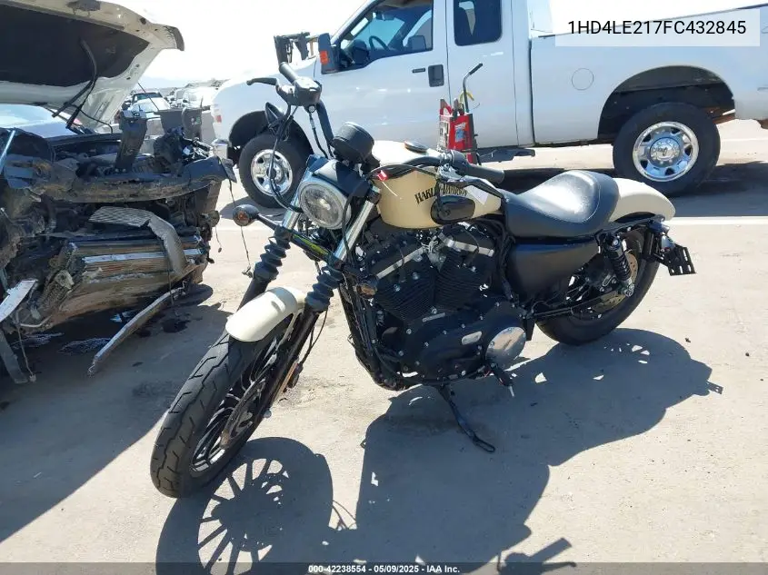2015 Harley-Davidson Xl883 Iron 883 VIN: 1HD4LE217FC432845 Lot: 42238554