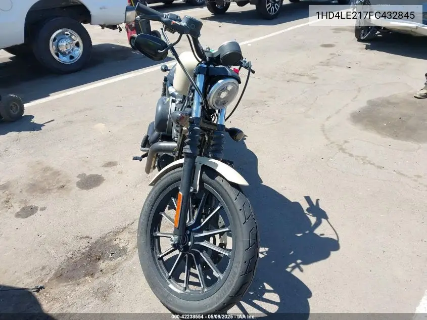 2015 Harley-Davidson Xl883 Iron 883 VIN: 1HD4LE217FC432845 Lot: 42238554