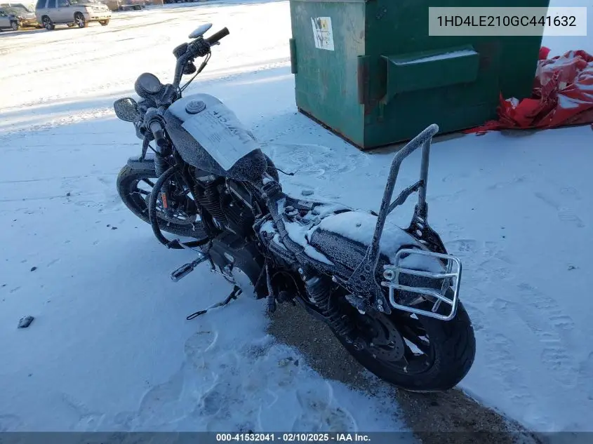 2016 Harley-Davidson Xl883 Iron 883 VIN: 1HD4LE210GC441632 Lot: 41532041