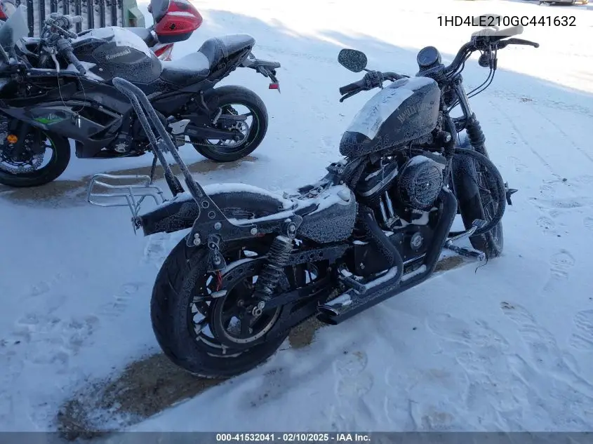 2016 Harley-Davidson Xl883 Iron 883 VIN: 1HD4LE210GC441632 Lot: 41532041