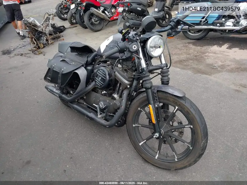2016 Harley-Davidson Xl883 Iron 883 VIN: 1HD4LE211GC439579 Lot: 42465598