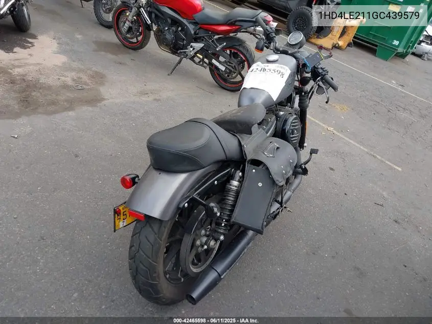 2016 Harley-Davidson Xl883 Iron 883 VIN: 1HD4LE211GC439579 Lot: 42465598