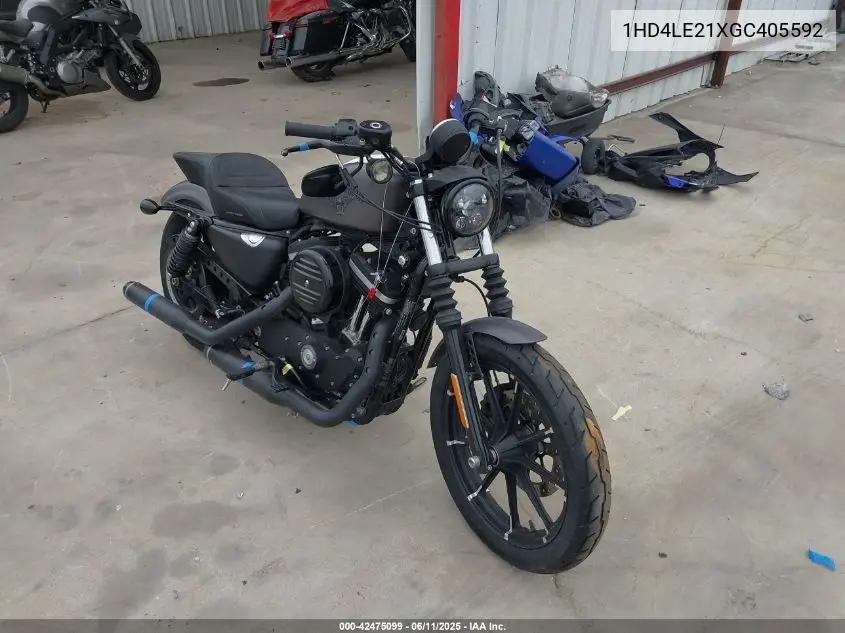 2016 Harley-Davidson Xl883 Iron 883 VIN: 1HD4LE21XGC405592 Lot: 42475099