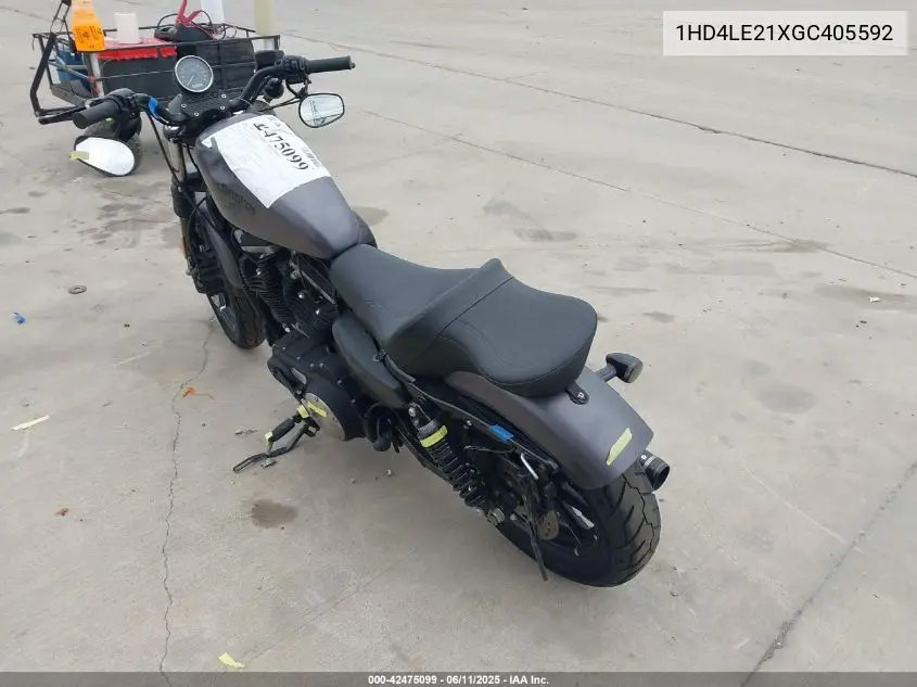 2016 Harley-Davidson Xl883 Iron 883 VIN: 1HD4LE21XGC405592 Lot: 42475099