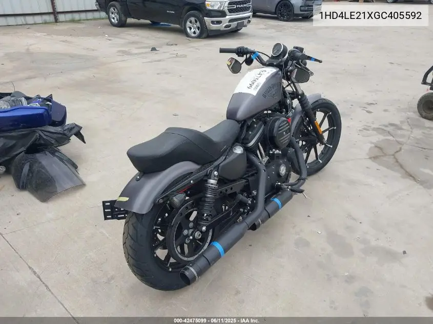 2016 Harley-Davidson Xl883 Iron 883 VIN: 1HD4LE21XGC405592 Lot: 42475099