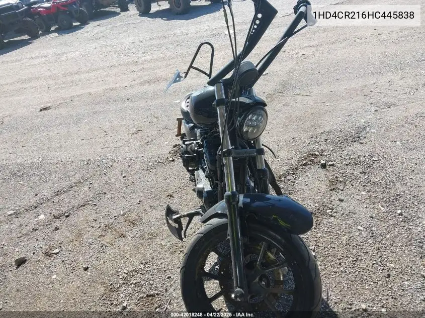 2017 Harley-Davidson Xl883 Superlow VIN: 1HD4CR216HC445838 Lot: 42018248