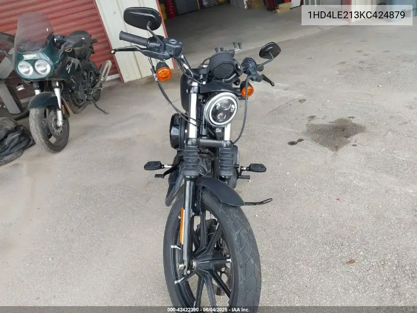 2019 Harley-Davidson Xl883 N VIN: 1HD4LE213KC424879 Lot: 42422390