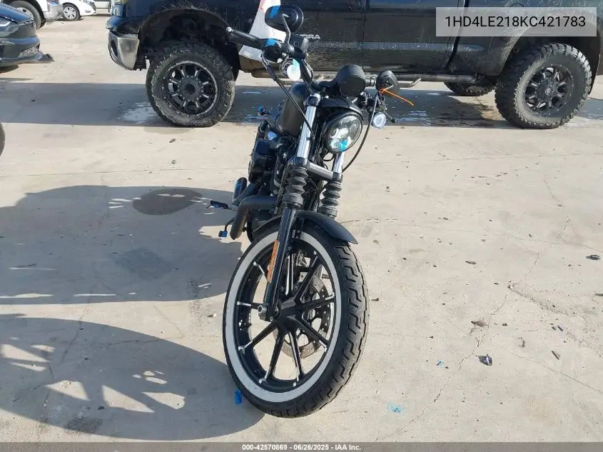 2019 Harley-Davidson Xl883 N VIN: 1HD4LE218KC421783 Lot: 42570869
