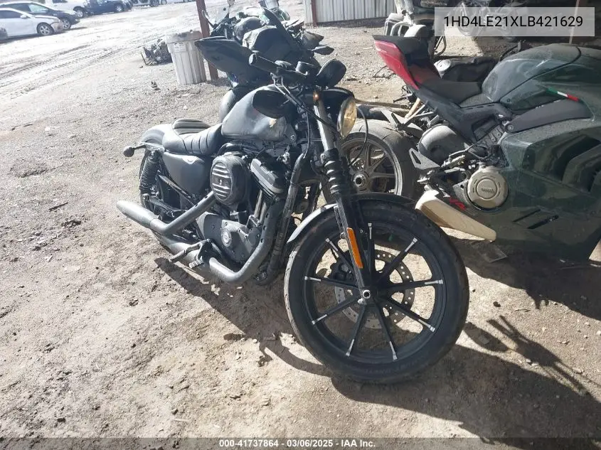 2020 Harley-Davidson Xl883 N VIN: 1HD4LE21XLB421629 Lot: 41737864
