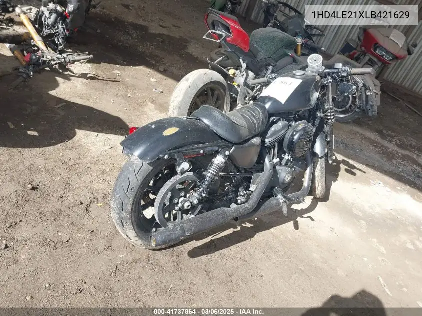 2020 Harley-Davidson Xl883 N VIN: 1HD4LE21XLB421629 Lot: 41737864