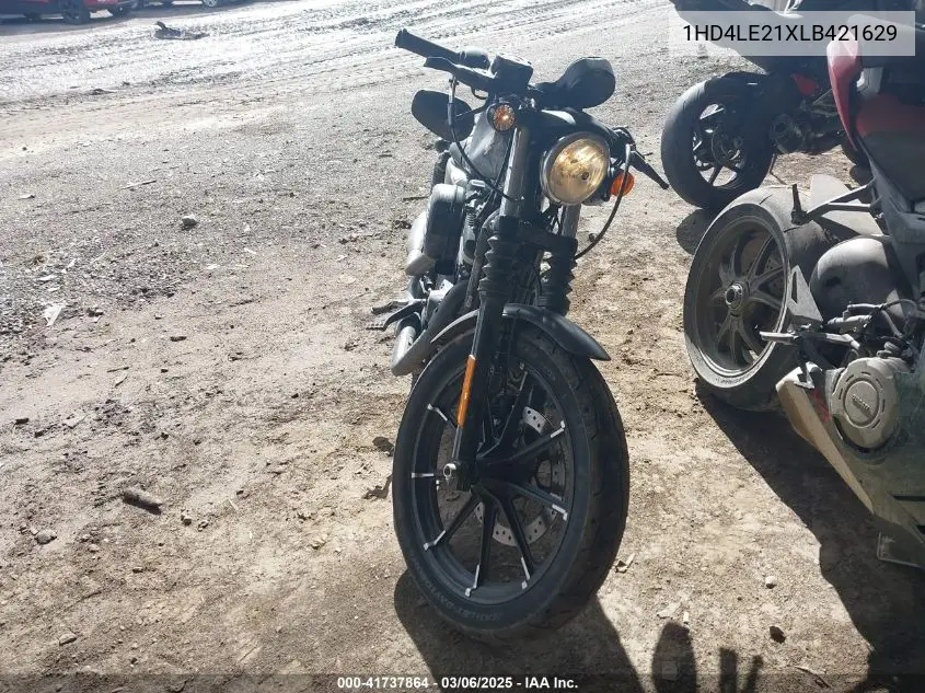 2020 Harley-Davidson Xl883 N VIN: 1HD4LE21XLB421629 Lot: 41737864