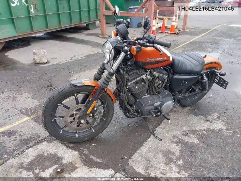 2020 Harley-Davidson Xl883 N VIN: 1HD4LE216LB421045 Lot: 42337348