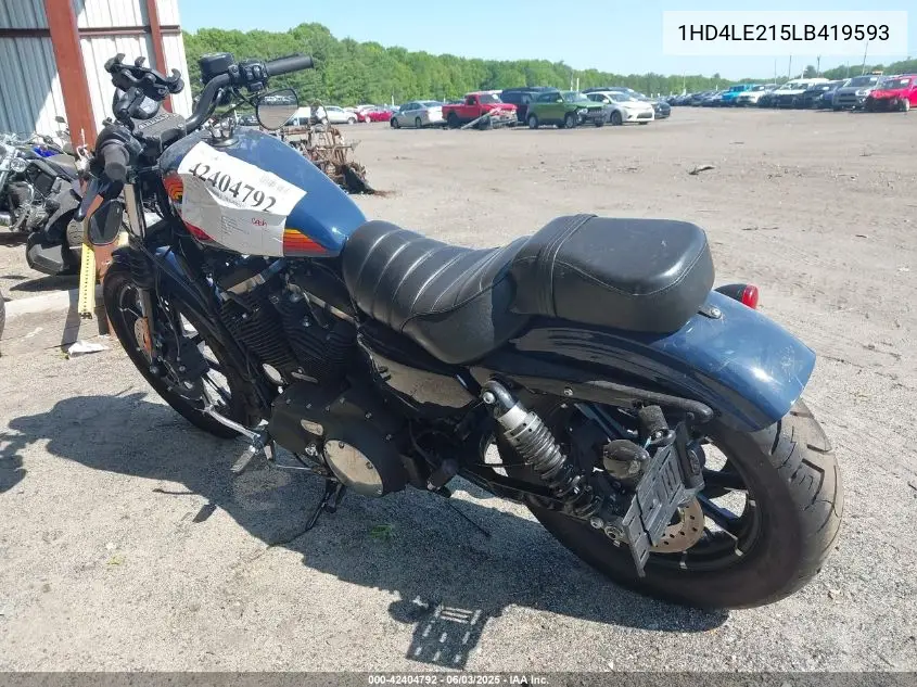 2020 Harley-Davidson Xl883 N VIN: 1HD4LE215LB419593 Lot: 42404792