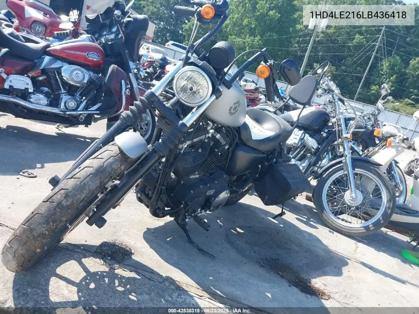 2020 Harley-Davidson Xl883 N VIN: 1HD4LE216LB436418 Lot: 42538318