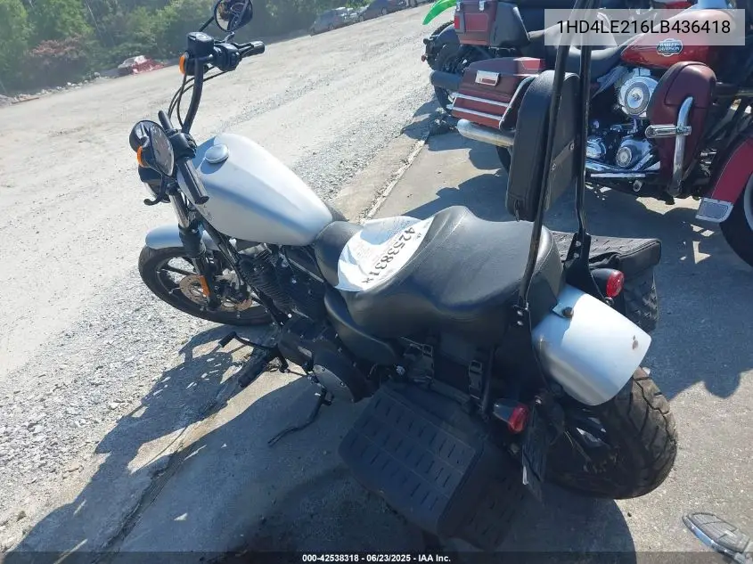 2020 Harley-Davidson Xl883 N VIN: 1HD4LE216LB436418 Lot: 42538318