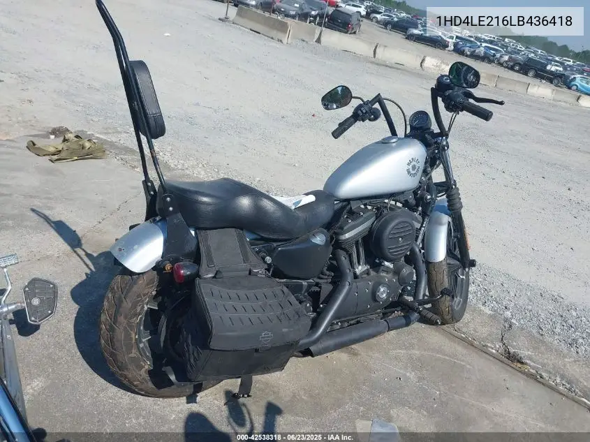 2020 Harley-Davidson Xl883 N VIN: 1HD4LE216LB436418 Lot: 42538318