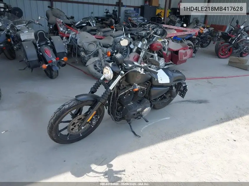2021 Harley-Davidson Xl883 N VIN: 1HD4LE218MB417628 Lot: 42194568