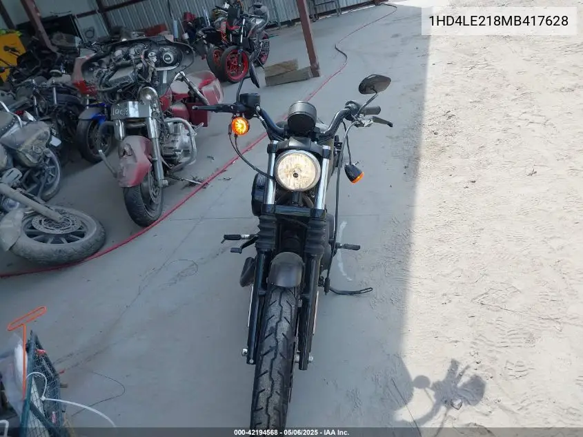 2021 Harley-Davidson Xl883 N VIN: 1HD4LE218MB417628 Lot: 42194568