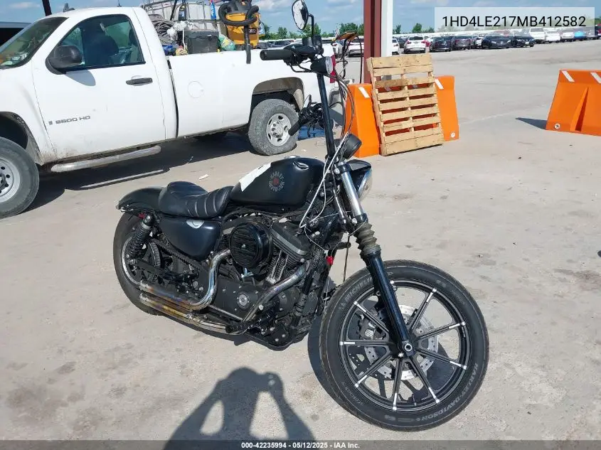2021 Harley-Davidson Xl883 N VIN: 1HD4LE217MB412582 Lot: 42235994