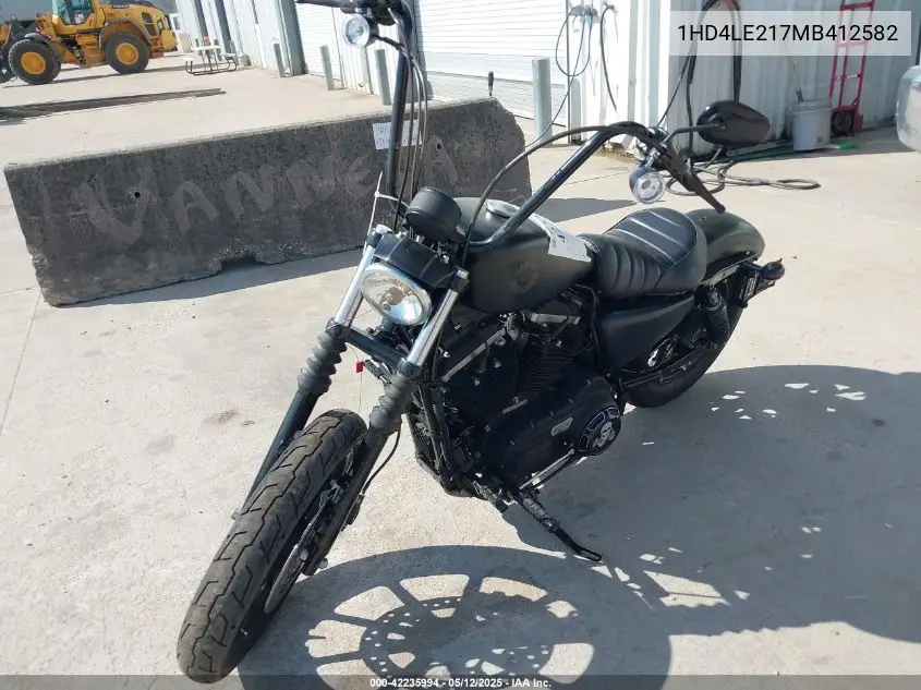 2021 Harley-Davidson Xl883 N VIN: 1HD4LE217MB412582 Lot: 42235994