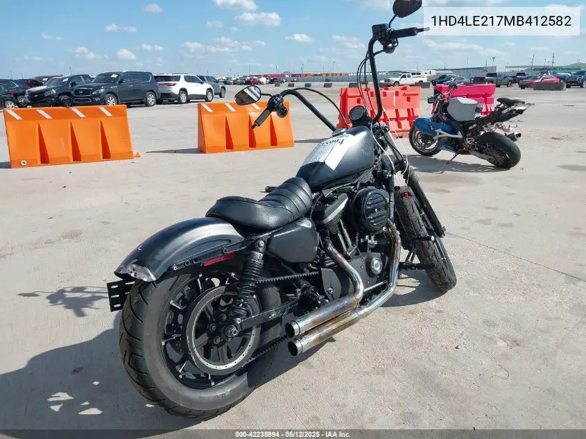 2021 Harley-Davidson Xl883 N VIN: 1HD4LE217MB412582 Lot: 42235994