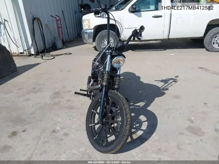 2021 Harley-Davidson Xl883 N VIN: 1HD4LE217MB412582 Lot: 42235994