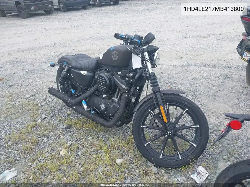 2021 Harley-Davidson Xl883 N VIN: 1HD4LE217MB413800 Lot: 42481443