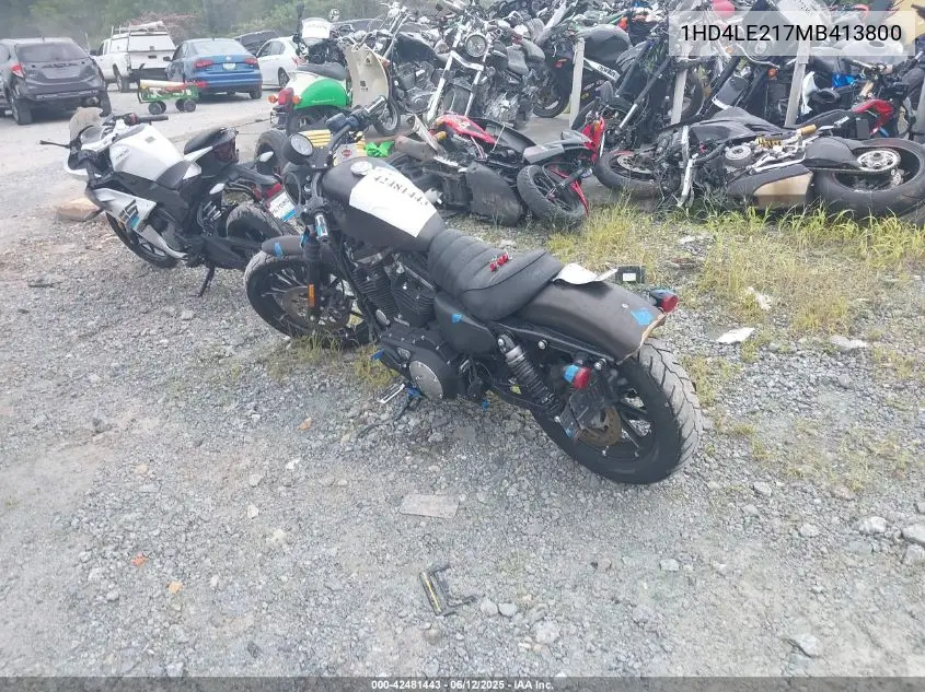 2021 Harley-Davidson Xl883 N VIN: 1HD4LE217MB413800 Lot: 42481443