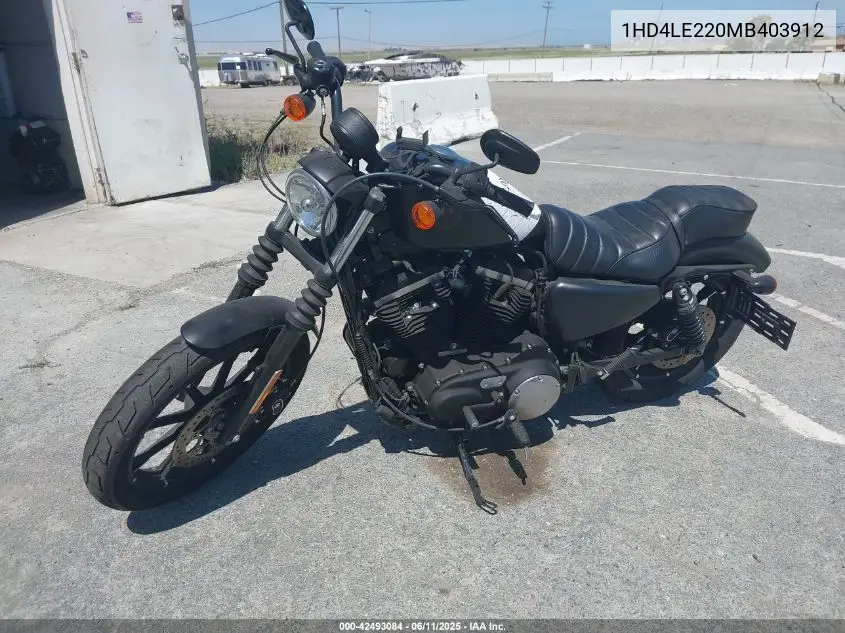 2021 Harley-Davidson Xl883 N VIN: 1HD4LE220MB403912 Lot: 42493084