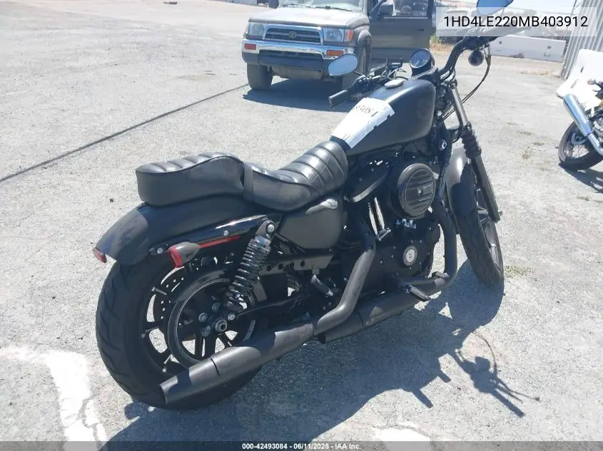2021 Harley-Davidson Xl883 N VIN: 1HD4LE220MB403912 Lot: 42493084