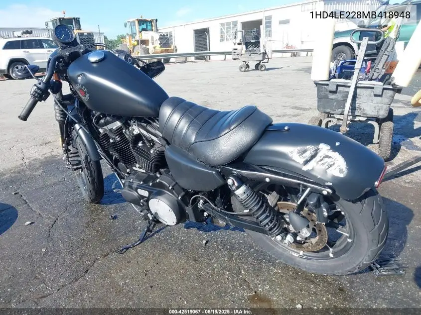 2021 Harley-Davidson Xl883 N VIN: 1HD4LE228MB418948 Lot: 42519067