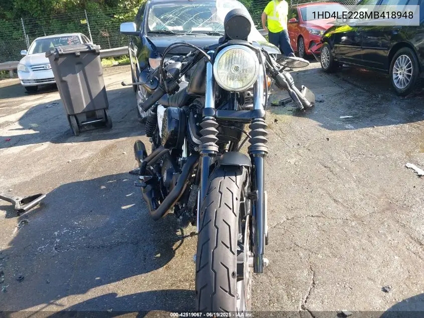 2021 Harley-Davidson Xl883 N VIN: 1HD4LE228MB418948 Lot: 42519067