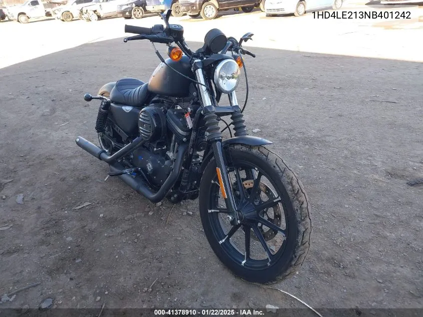 2022 Harley-Davidson Xl883 N VIN: 1HD4LE213NB401242 Lot: 41378910