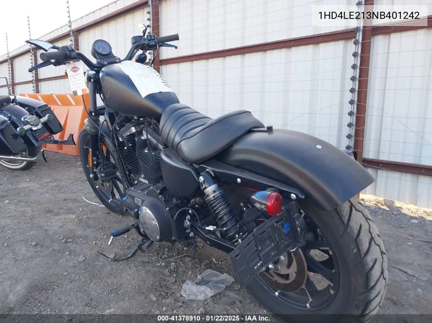 2022 Harley-Davidson Xl883 N VIN: 1HD4LE213NB401242 Lot: 41378910