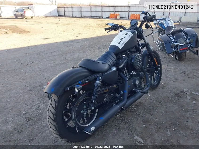 2022 Harley-Davidson Xl883 N VIN: 1HD4LE213NB401242 Lot: 41378910