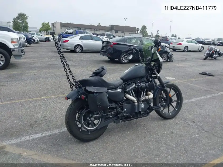 2022 Harley-Davidson Xl883 N VIN: 1HD4LE227NB411779 Lot: 42356162