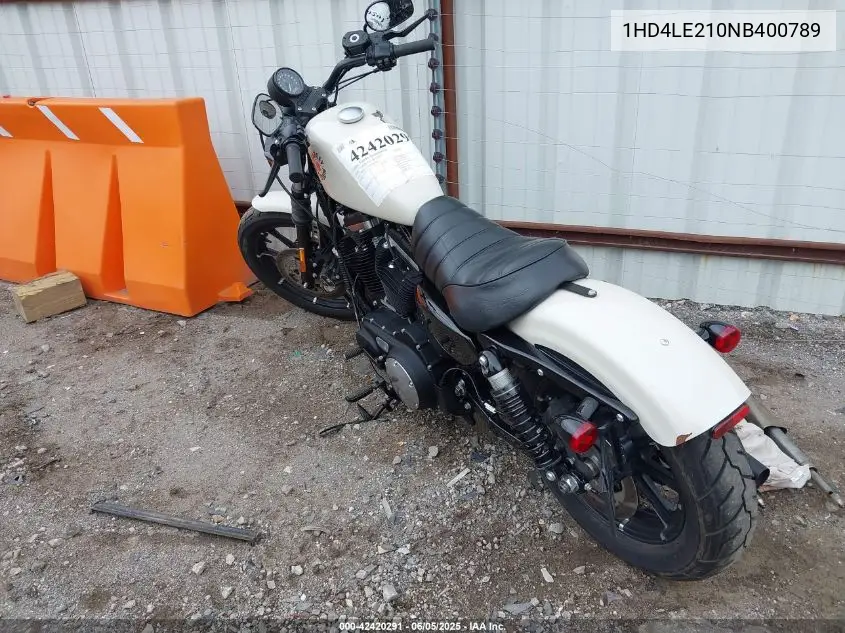 2022 Harley-Davidson Xl883 N VIN: 1HD4LE210NB400789 Lot: 42420291