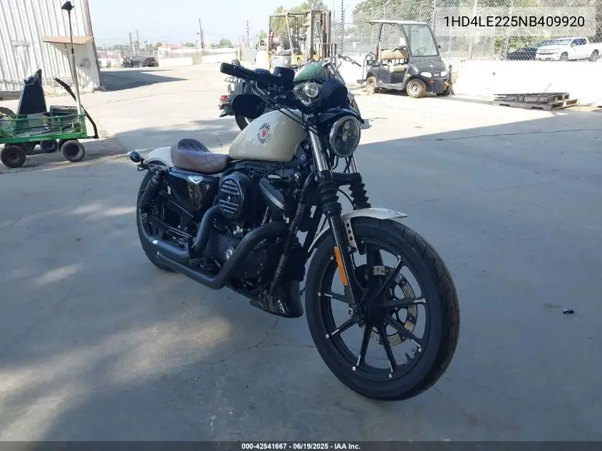 2022 Harley-Davidson Xl883 N VIN: 1HD4LE225NB409920 Lot: 42541667