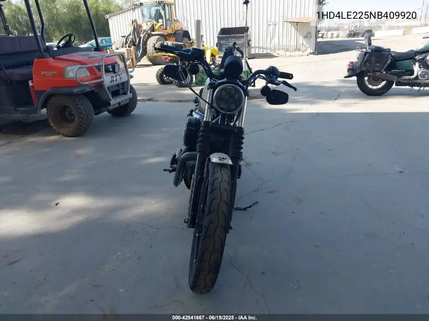 2022 Harley-Davidson Xl883 N VIN: 1HD4LE225NB409920 Lot: 42541667