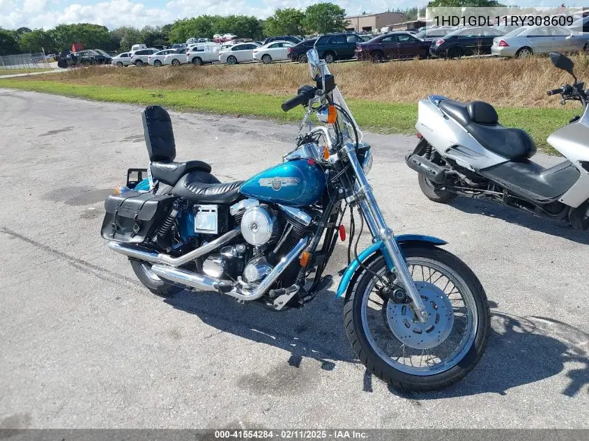 1994 Harley-Davidson Fxdl VIN: 1HD1GDL11RY308609 Lot: 41554284
