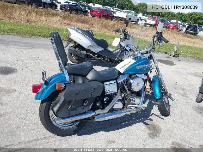 1994 Harley-Davidson Fxdl VIN: 1HD1GDL11RY308609 Lot: 41554284
