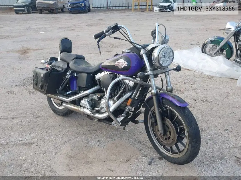 1999 Harley-Davidson Fxdl VIN: 1HD1GDV13XY318956 Lot: 41910682