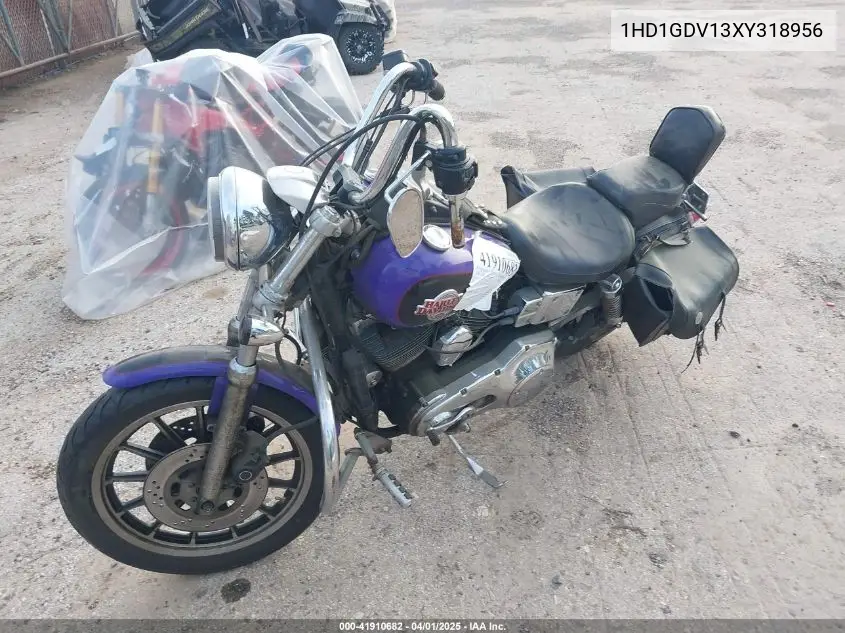 1999 Harley-Davidson Fxdl VIN: 1HD1GDV13XY318956 Lot: 41910682