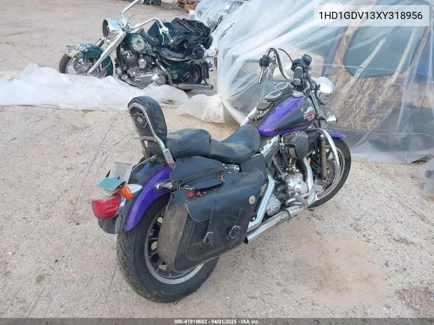 1999 Harley-Davidson Fxdl VIN: 1HD1GDV13XY318956 Lot: 41910682